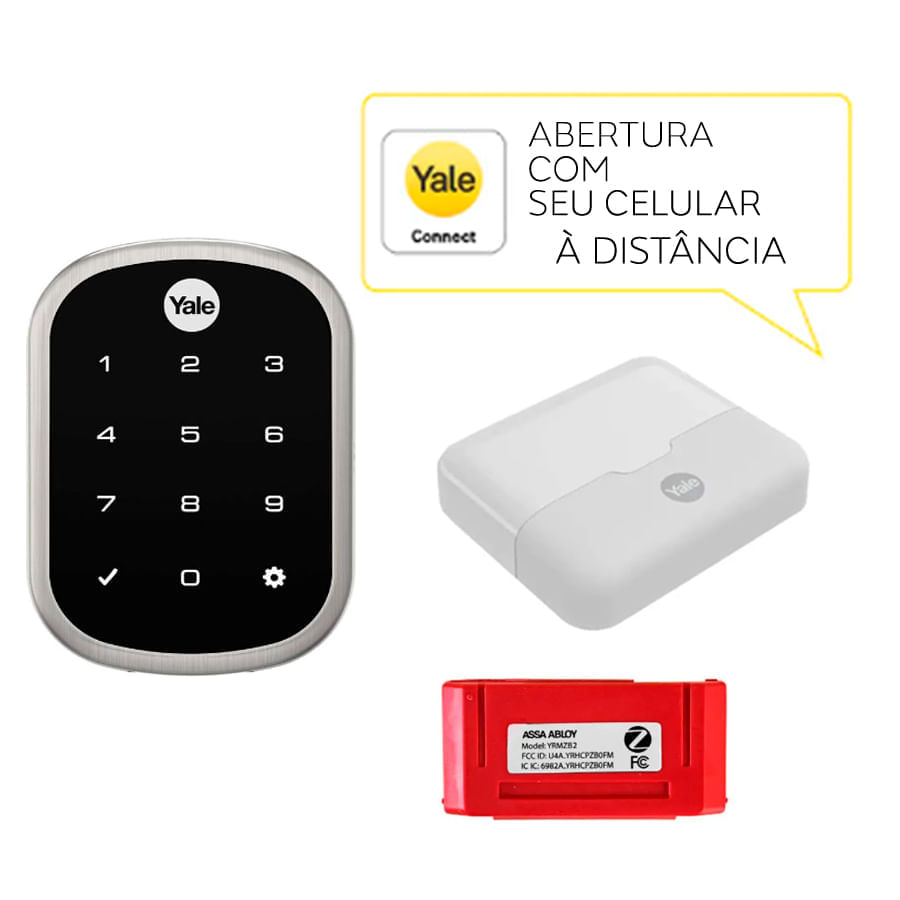 Combo Fechadura Digital Yrd 256 Rl Trinco Rolete Yale 60848_0.jpg