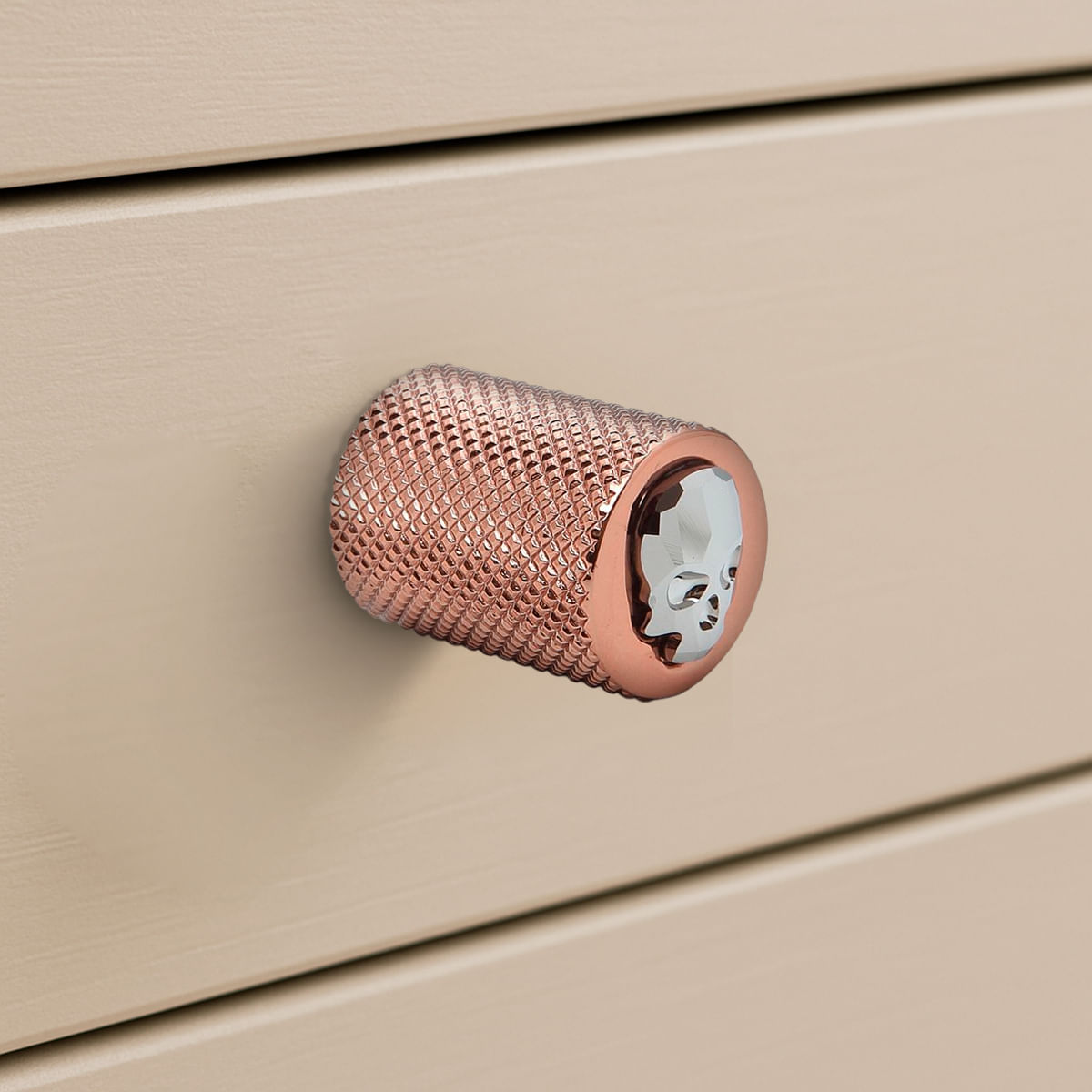 Puxador Bali Granado Skull Rose Zen