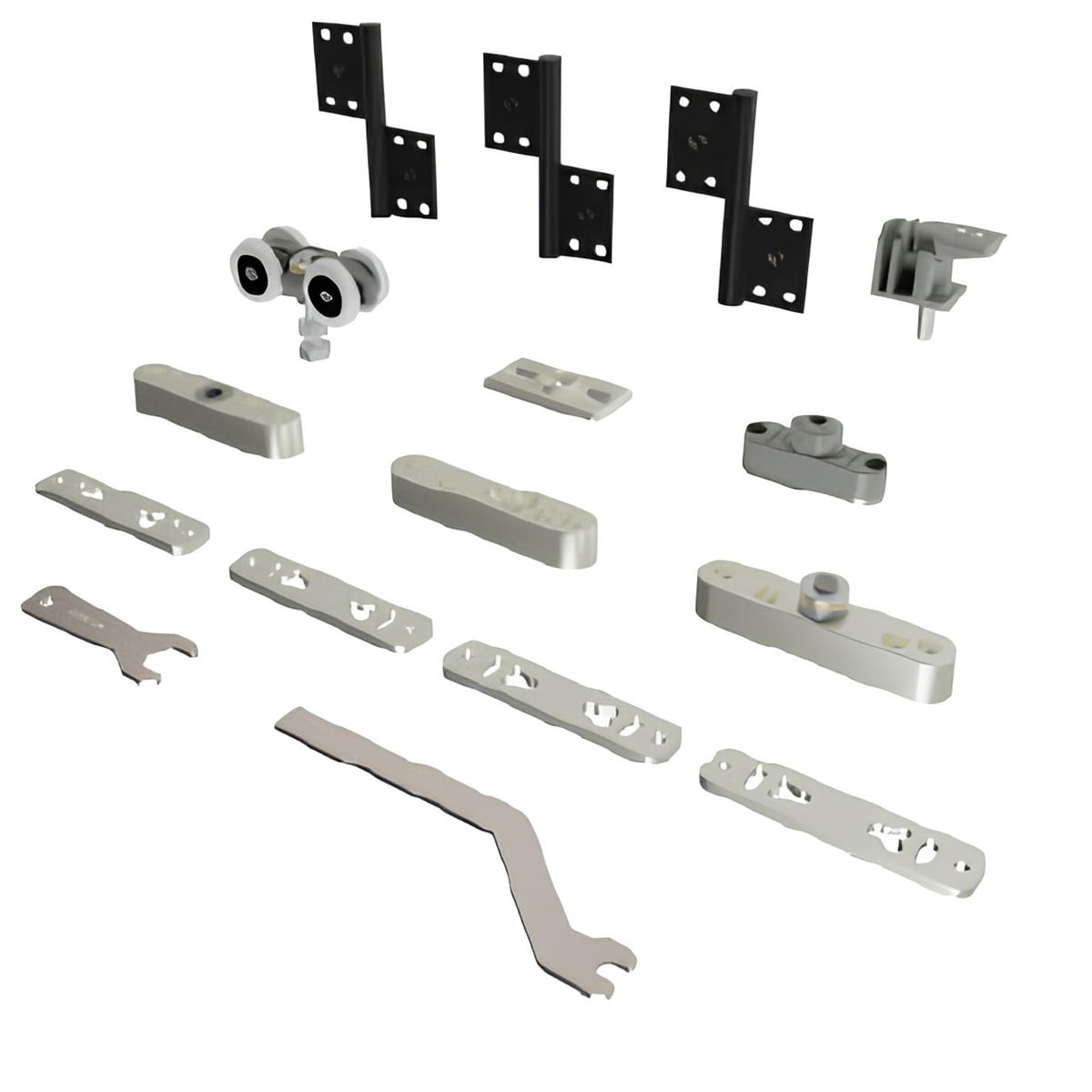 Kit-Articolato-Plus-Pivo-2-folhas--Fix-Canto-Centro--Dobradica-Aluminio-Rometal-82464_0
