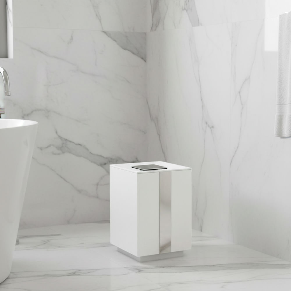 Lixeira Soul-Be-One-Spirit-Branco