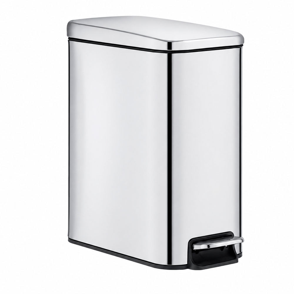 Lixeira-com-Pedal-e-Balde-Matte-5-Litros-Inox-para-Banheiro-e-Lavabo-Brinox-84922_0